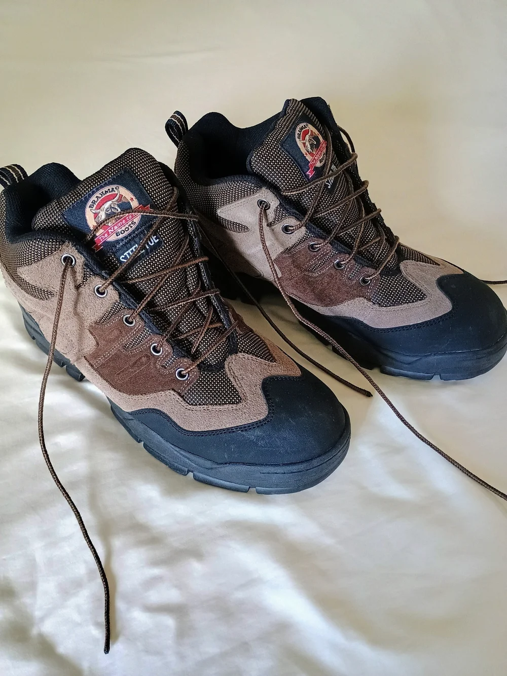 Brahma Brown and Black Men's Work Boots